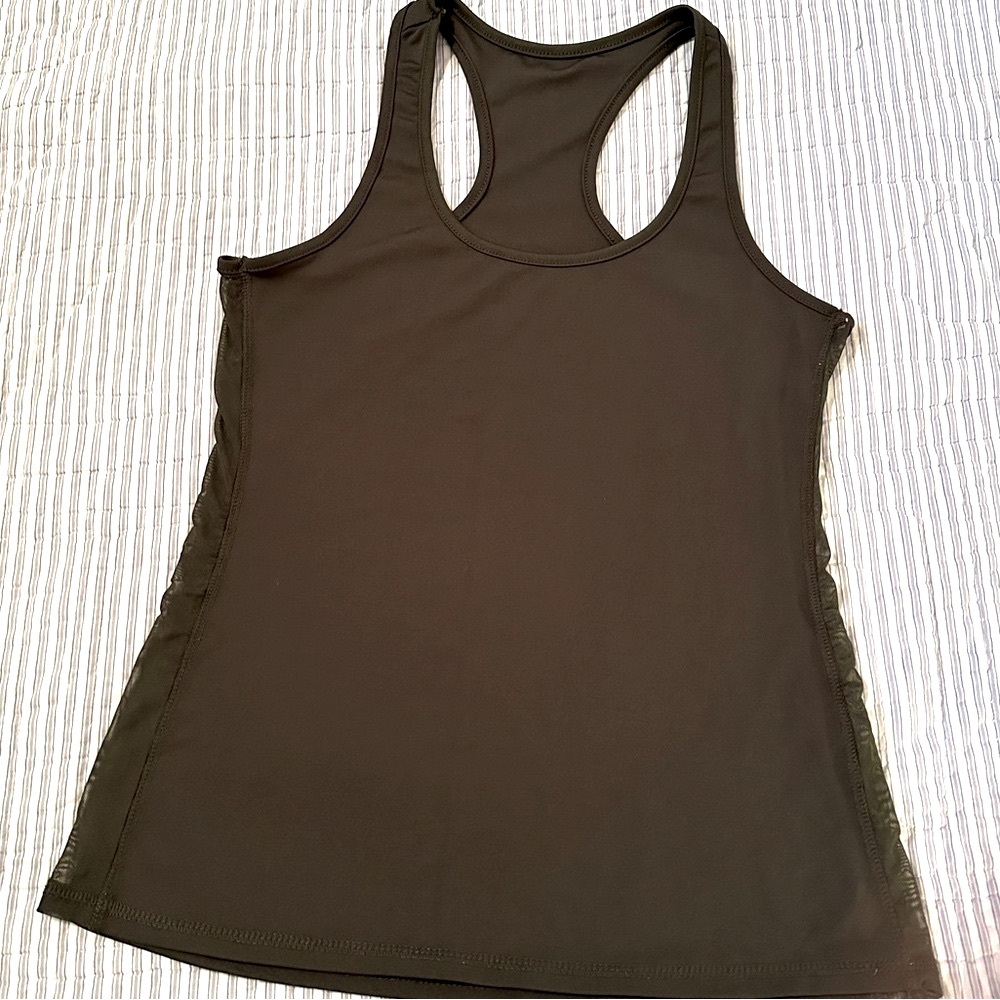 Women's Army Green Racerback Tank Top - READ DESCRIPTION